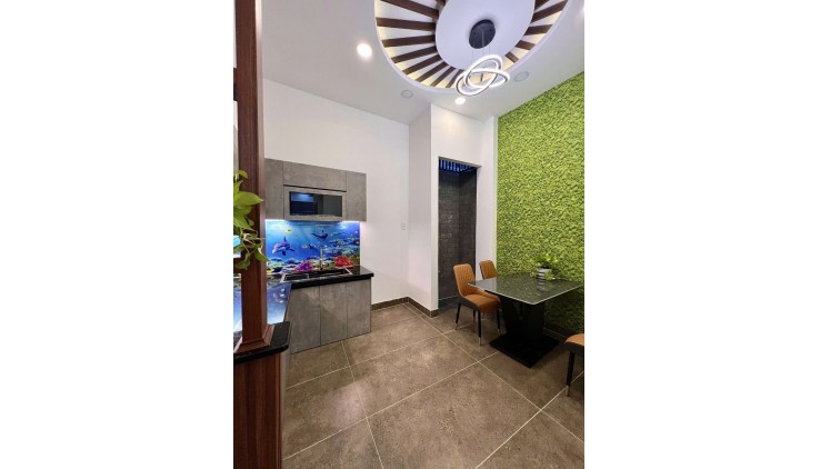 NGộp MT KHu Họ Lê  -Tân PHú 50m2 - 4 tầng mới Hẻm 12m Kinh Doanh